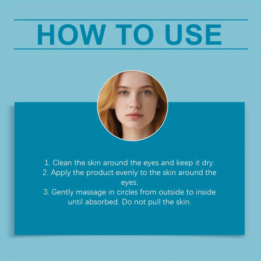 8 г Гиалуроновый крем для глаз стик - Интенсивный увлажняющий гель-бальзам для темных кругов и морщин, уход за чувствительной и сухой кожей под глазами