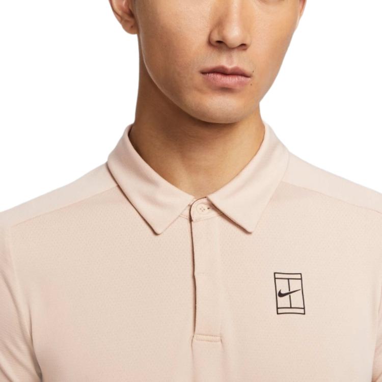 Nike Мужское теннисное поло Court Advantage с технологией Dri-FIT FZ6908-126