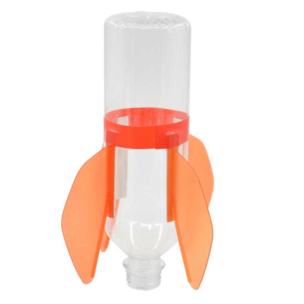 Набор для водяной ракеты: Материалы для научного эксперимента с соплом, парашютом, пусковой установкой и хвостовиком