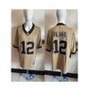 NFL New Orleans Saints Custom Jersey Short Sleeve Football Shirt Sportswear Men Fan Apparel
