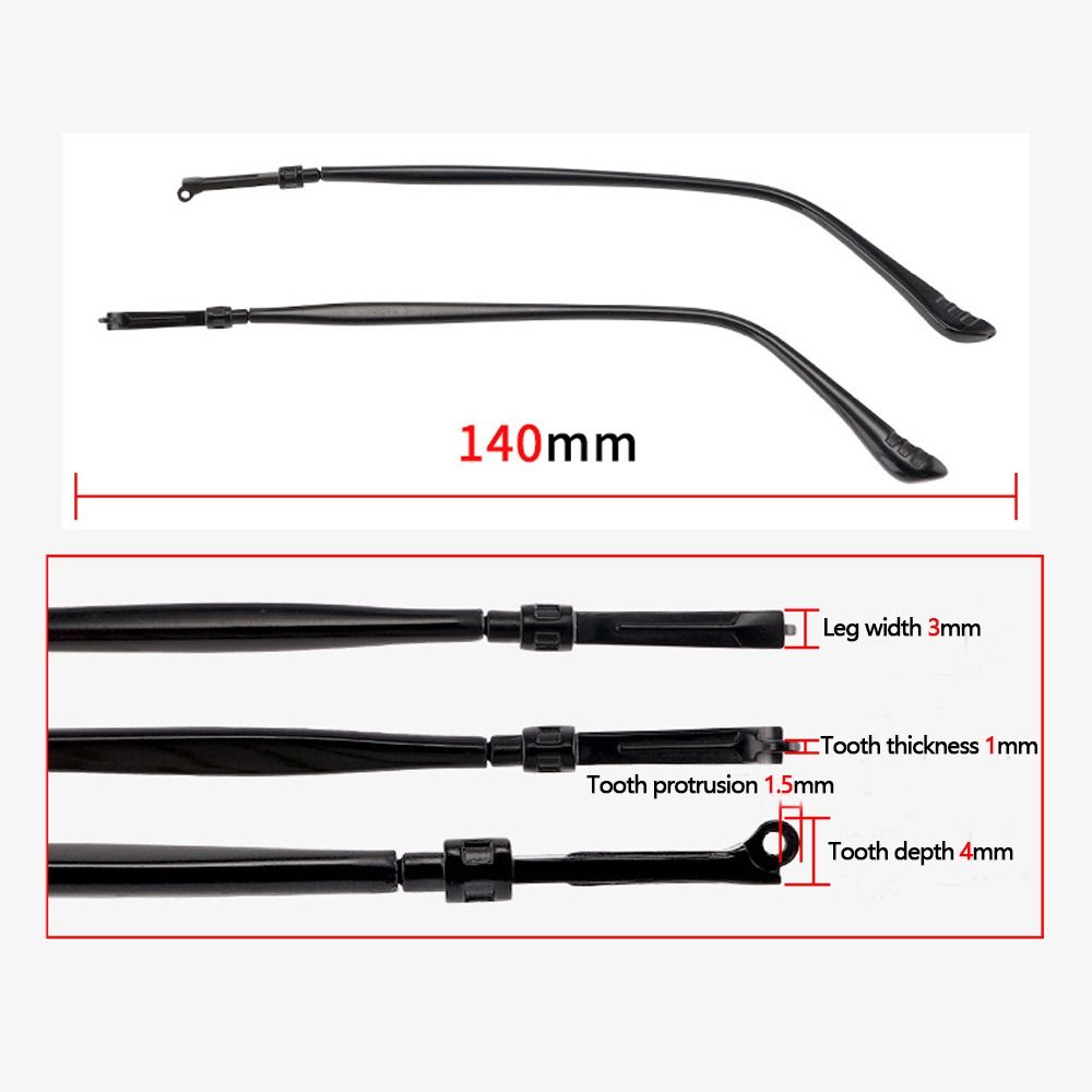 Full Coverage Glasses Arm Repair Tool Spectacle Frame New Replacement Leg Sunglasses