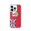 Coque iPhone - Drapeau Bermudes - iPhone 14 Pro - Souple - Multicolore - Verticale