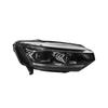 Compatible 19-22 Volkswagen Tayron Headlight Assembly - LED Projector with Daytime Running Lights & Flowing Turn Signals