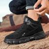 Fashion High Quality Trendy Casual Sneaker Men's Boots Autumn Thick Soled Hiking Workwear Outdoor Anti Slip Leisure Motorcycle Boots