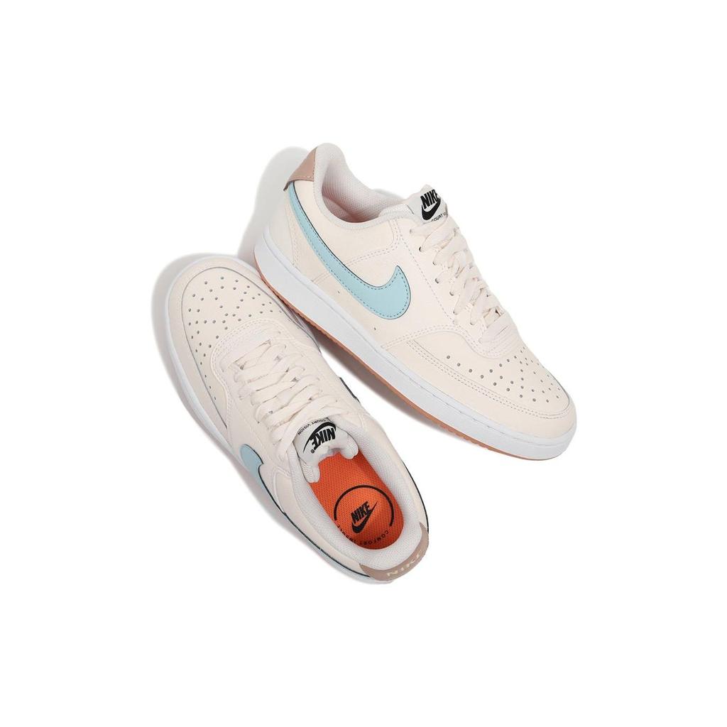Nike Court Vision Low Pale Ivory Jade Ice Женские кроссовки Кремово-белая конопля FQ6876-131