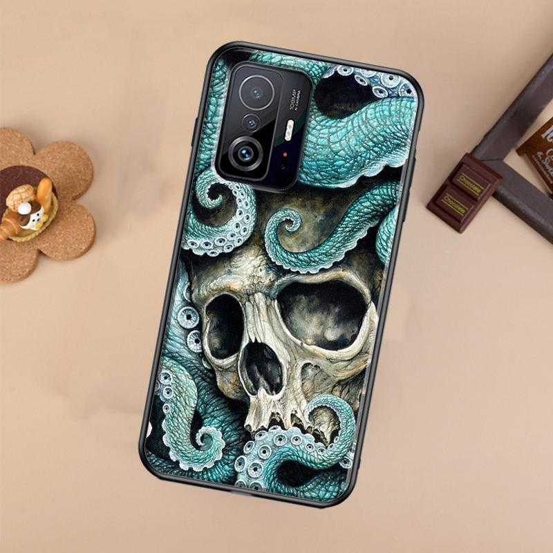 Marine Life Ocean Octopus Case For Xiaomi POCO X7 X6 X5 X3 Pro F3 F5 F6 M6 Pro 13 14 Ultra 11T 12T 13T 14T Pro Cover