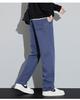 Мужские облегающие эластичные брюки широкого кроя: Молодежные повседневные модели осень/зима