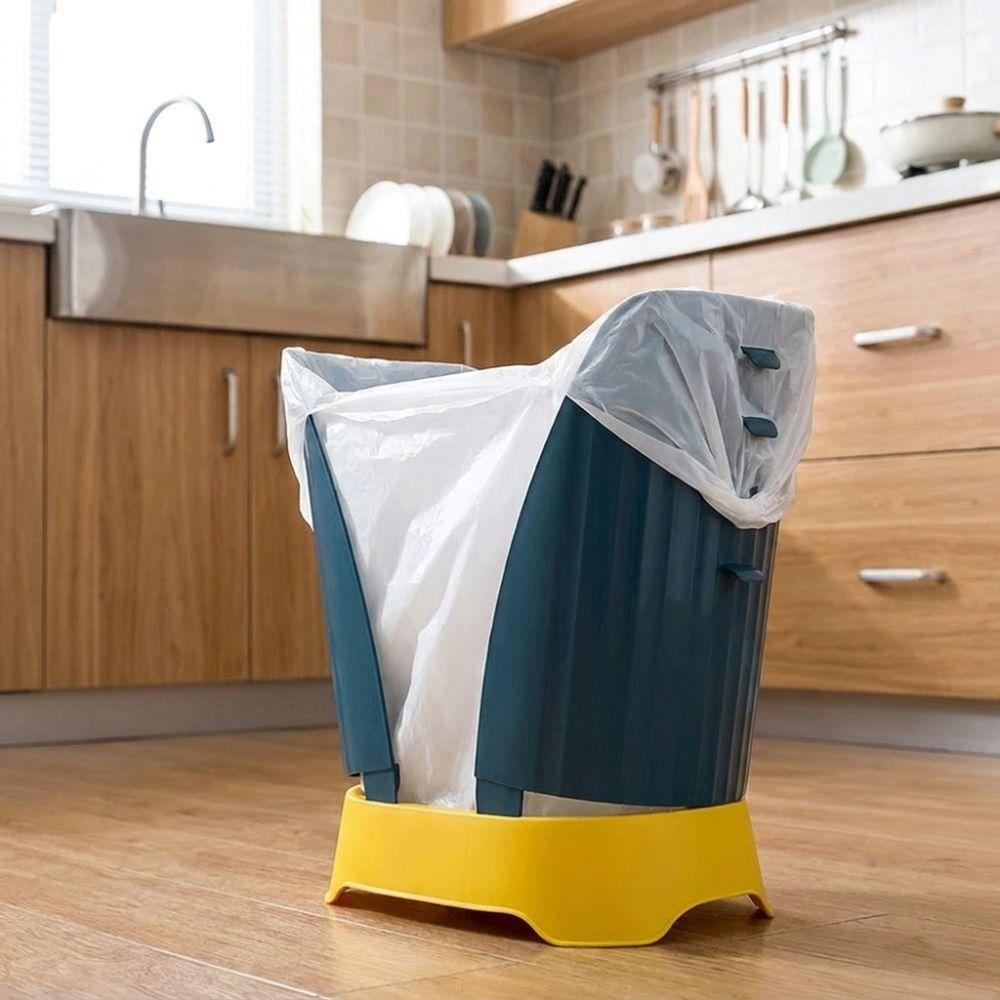 Space Saving Expandable Trash Can Plastic Trash Bin Trash Basket Collapsible Waste Basket Office
