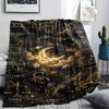 Zodiac Constellation Galaxy Spiral Blanket Home Decor Suitable For All Seasons Bedroom Office Rest Blanket Digital Printing