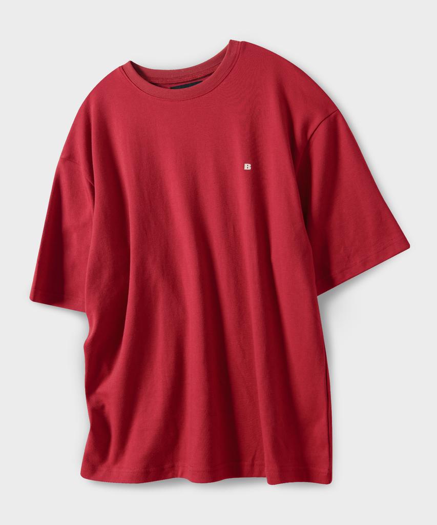 BLACK MOMENT [Waterproof] Loose Fit Lettering Round Short Sleeve T-Shirt 10 Colors