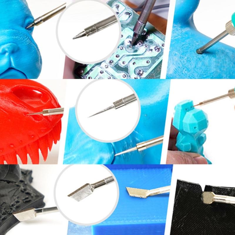 Паяльник-ручка Pro'sKit SI-169U Портативный инструмент для отделки 3D-печати USB 5V Мини-сварочный пистолет 8 Вт для ремонта и модификации