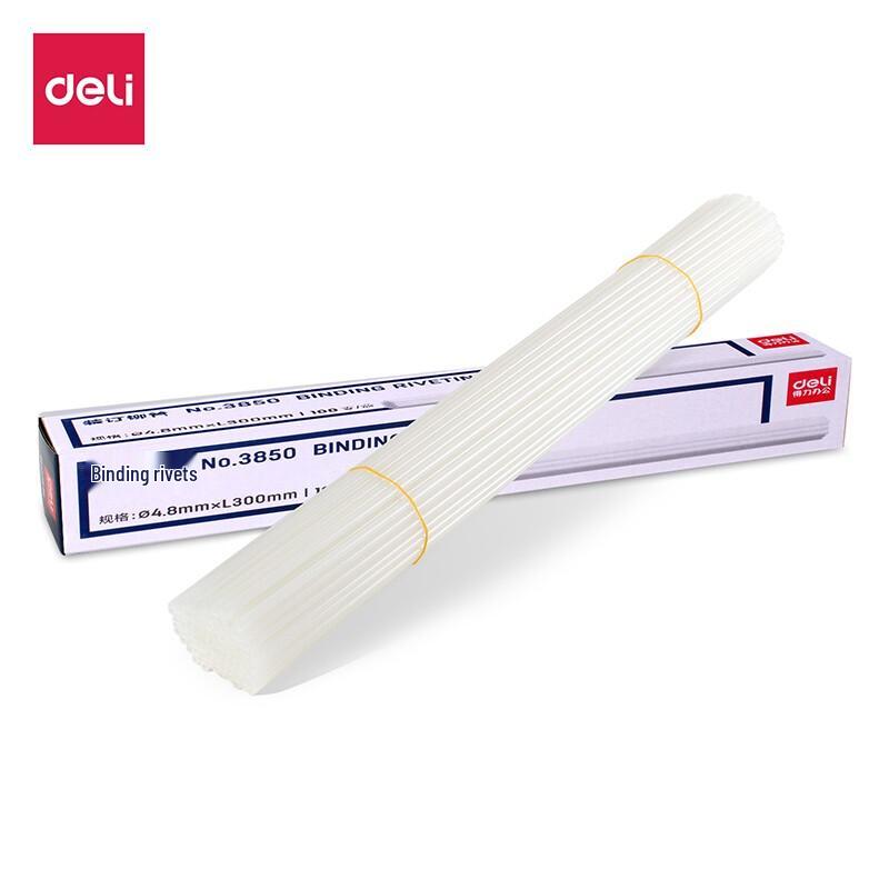 Deli 4.8mm x 300mm Hot Melt Binding Tubes CN plug (adapter included)