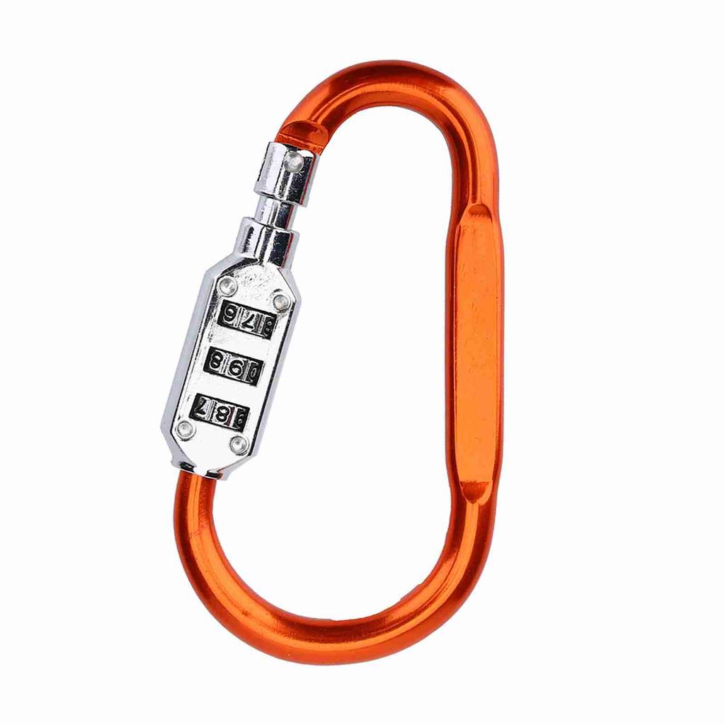 Дорожная сумка багаж безопасность кодовый замок блокировка карабин навесной замок оранжевый