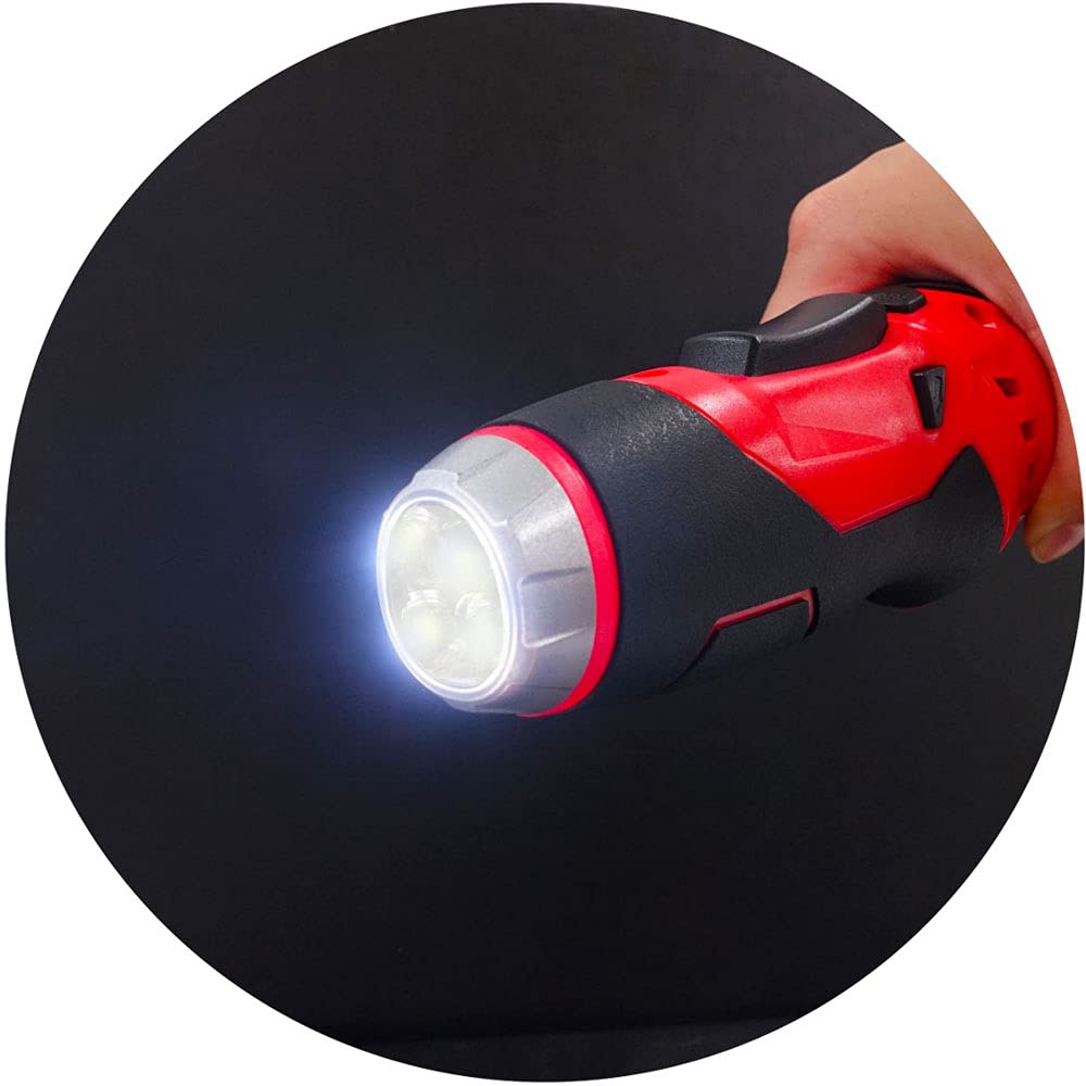 Беспроводной электрический резак с аккумулятором, толщина реза 3WAY, использование 2WAY, многофункциональный резак для картона SE0004, красный [Smile] и драйвер,