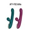 Двухсторонний вибратор Aifeiya для женщин: Интенсивный вибрирующий телескопический массажер для женского удовольствия