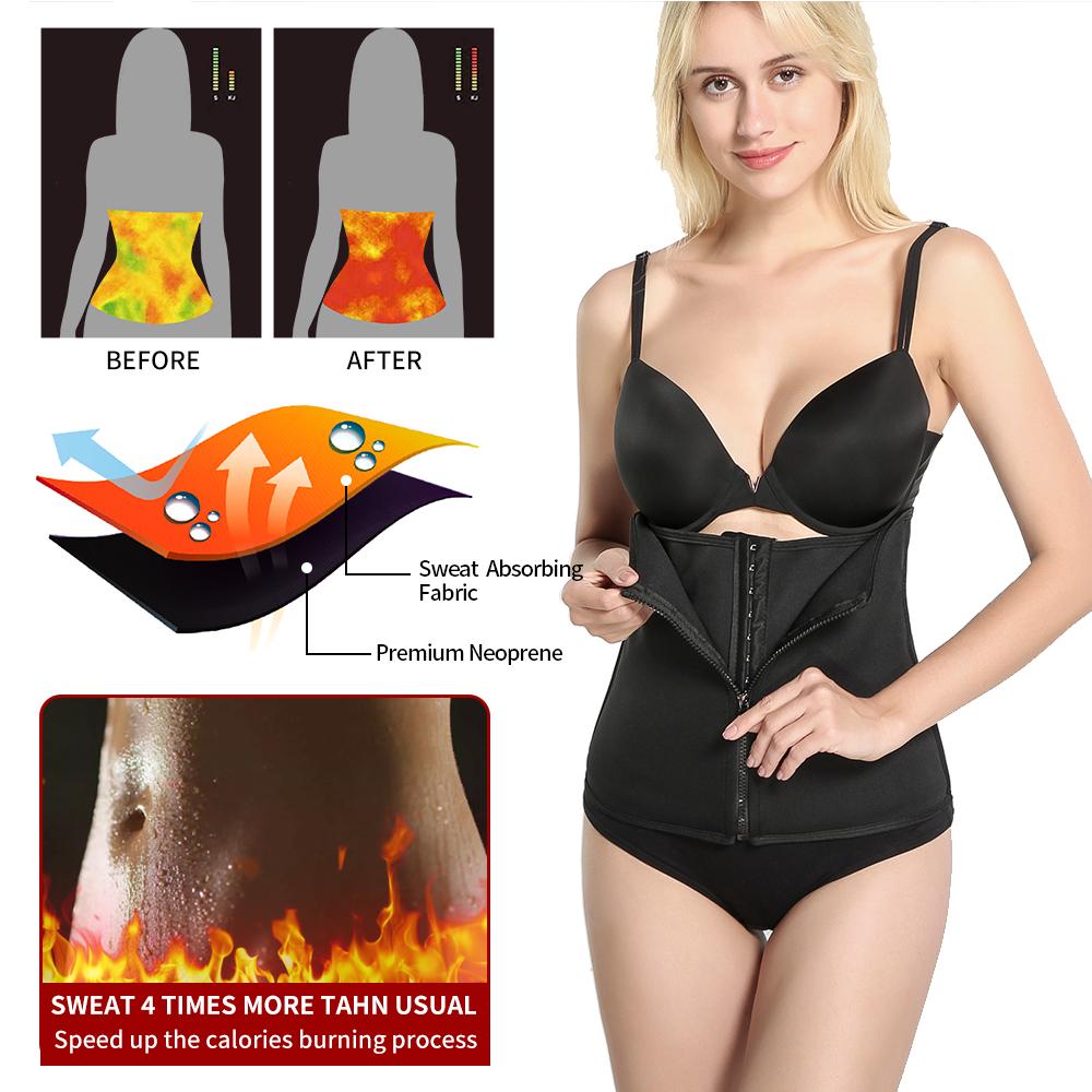 Корсет для тренировки талии для женщин, формирователь тела, триммер для тренировок, спортивный пояс для сауны, фитнес-пояс, обертывания для живота, триммер для сжигания жира