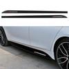 Car Performance Side Skirt Carbon Fiber Decal Stickers Sport Badge for BMW