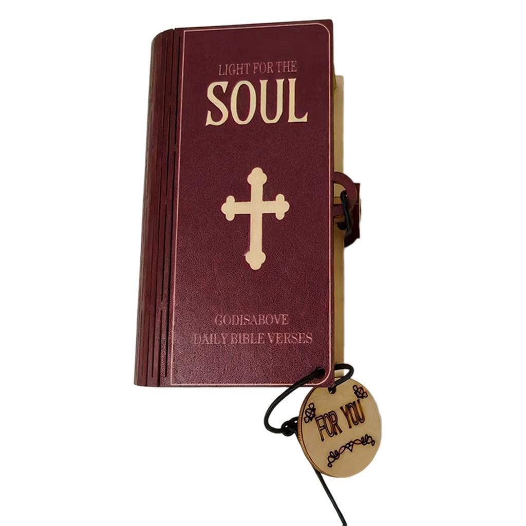 150 Emotion Bible Verse Cards In Wooden Box Hand-made 150 Scripture Cards Holiday Present Organizer