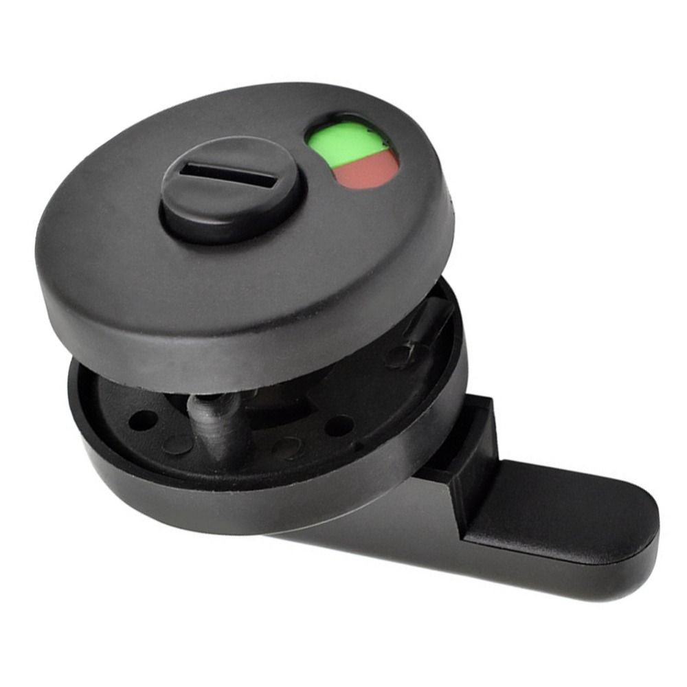 Plastic WC  Lock Bolt Toilet Lock Universal Bathroom Door Lock  Dressing Room