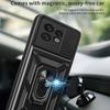 Armor Case For Motorola Moto Edge 40 Neo 30 Pro Fusion Ultra Plus 2023 Cover Lens Protection Ring Magnetic Holder Coque