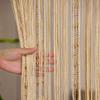 Декоративная дверная занавеска, свадебная декоративная занавеска из бусин, перегородка для гостиной 1 * 2 м, занавеска с кисточками