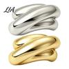 Anti Oxidation Alloy Pin Minimalist Arched Brooch for Men Women, Golden Silver Lapel Metal Pin, Decorative Accessory Coats Dresses Suits Sweaters