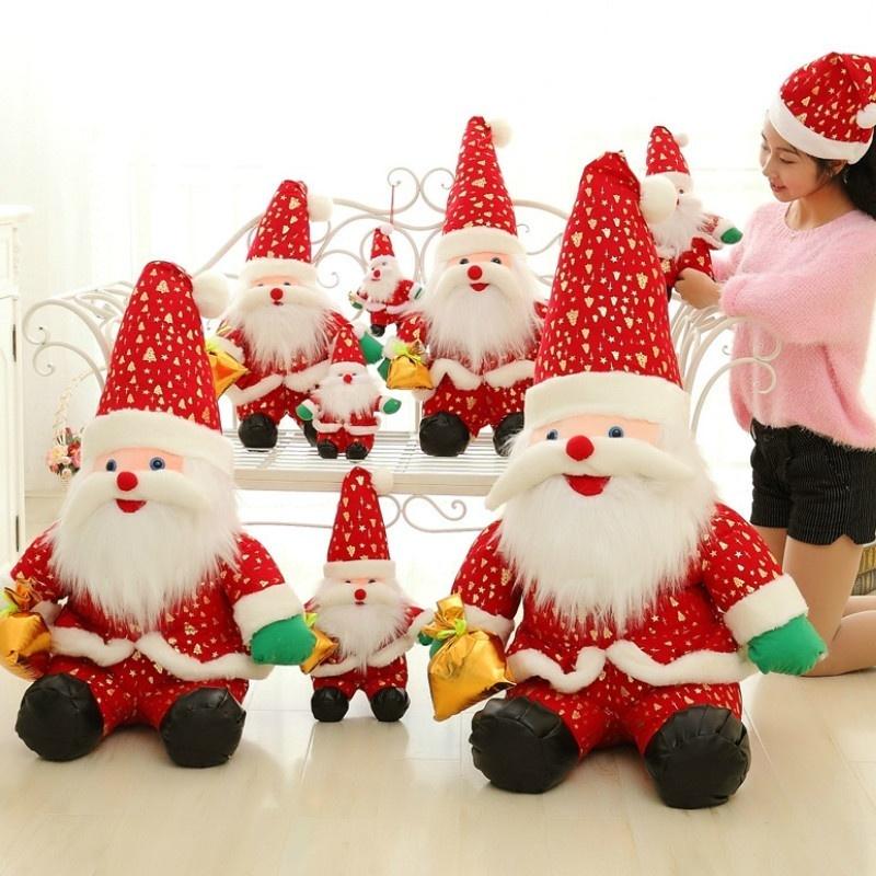 Санта-Клаус кукла плюшевая игрушка рождественское украшение кукла рождественское событие подарок