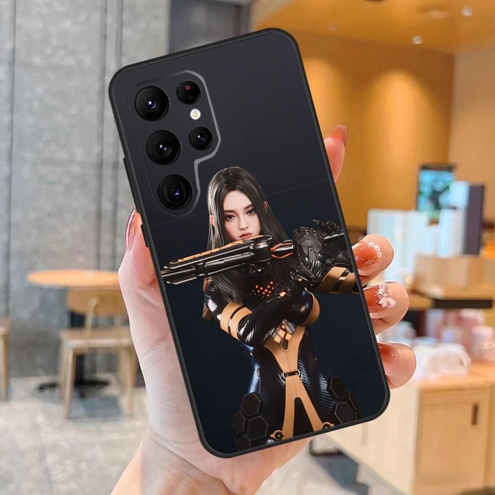 Game Stellar Blade Phone Case For SamsungS24,S23,S22,S21,Ultra Pro S10,S30Plus,S9,20lite Black Cover