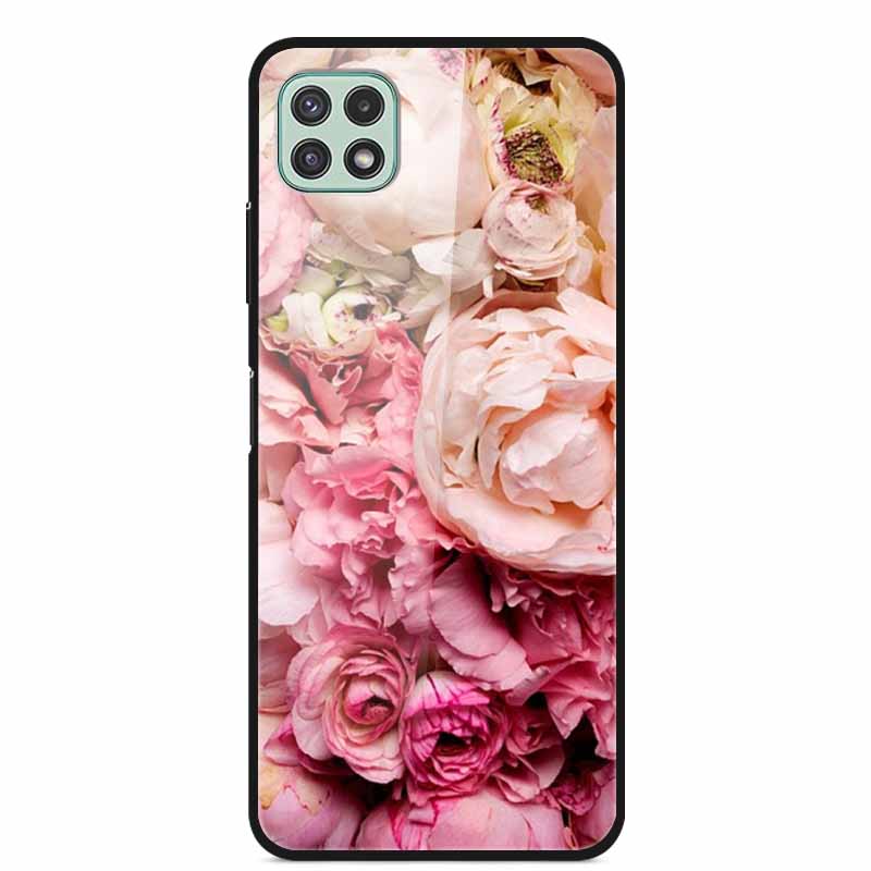 For Samsung Galaxy Wide5 Case Tempered Glass Hard PC Phone Back Cover for Galaxy Wide 5 Bumpers Cases Shell Coque 6.6'' SM-E426S