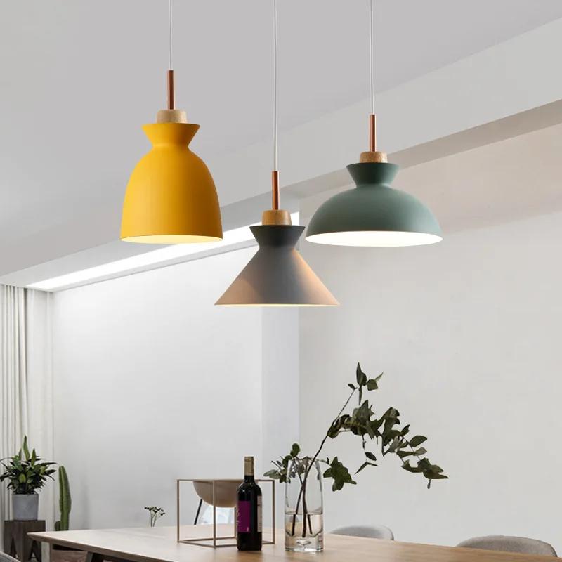 Люстра для ресторана Nordic Simple Modern Обеденный стол Лампа Светильник Luxury Dining Room Bar Lamp Creative Lamps Обеденная люстра