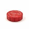 Red Aluminum Outside Water Tank Cap Cover Trim 1PCS For Benz C-Class 2015-
