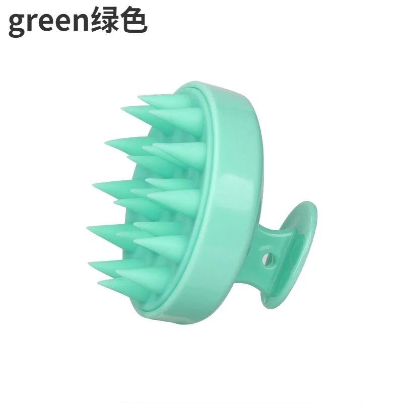 Силиконовая щетка для шампуня, массажная расческа для головы, расческа для мытья волос, массажная щетка для тела, щетка для ванны, душа, парикмахерский инструмент