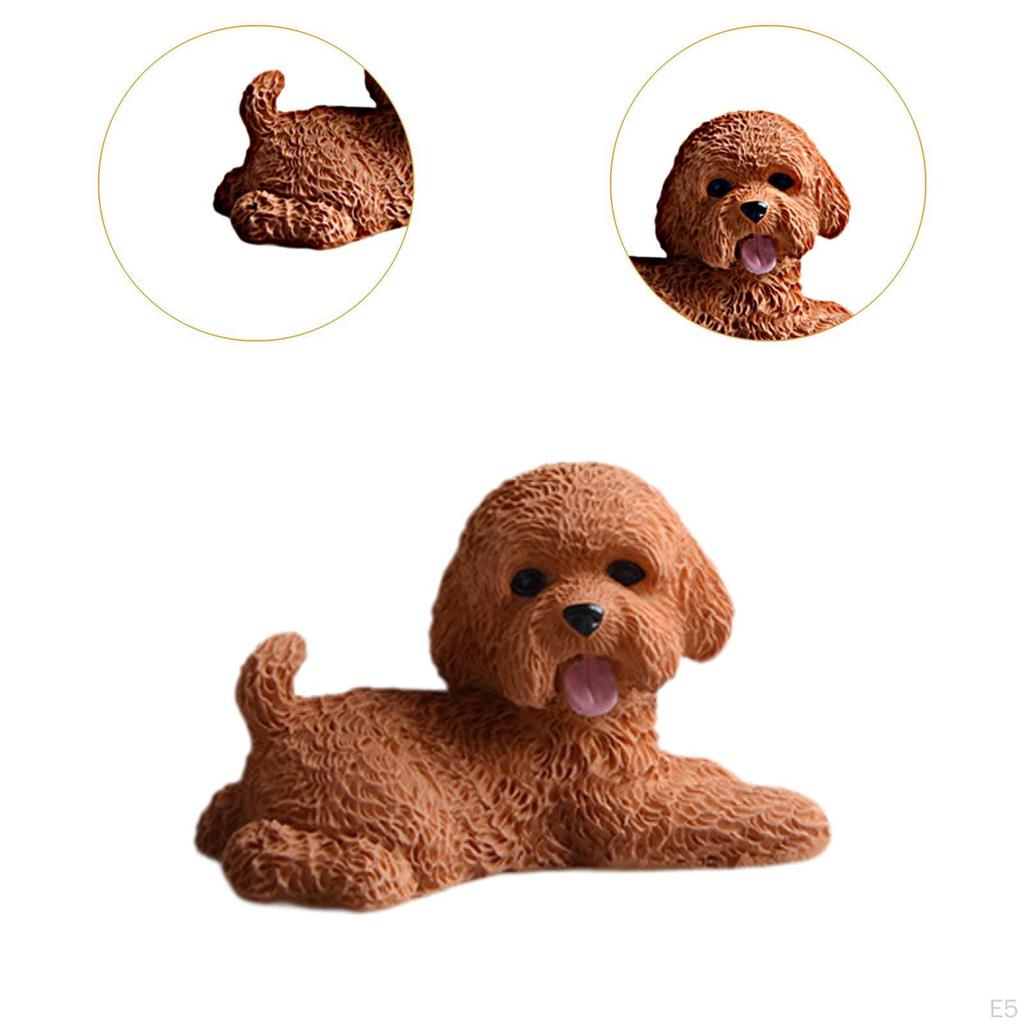 Фигурка собаки для украшения салона автомобиля Бонсай Микро Ландшафт Офис