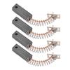 Replaceable Carbon Motor Brush 4 Pcs Alternator Brush Set A647X50870 Metal Alternator Brush Set IR IF Replacement