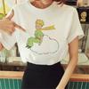 T Shirt Anime Women's T-shirt Short Sleeve The Little Prince Tee Women Harajuku Tshirt Girl Clothing