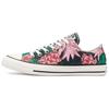 Chuck Taylor All Star Low Удобные Повседневные Низкие Кеды из Канваса Унисекс Черные Красные 171134C
