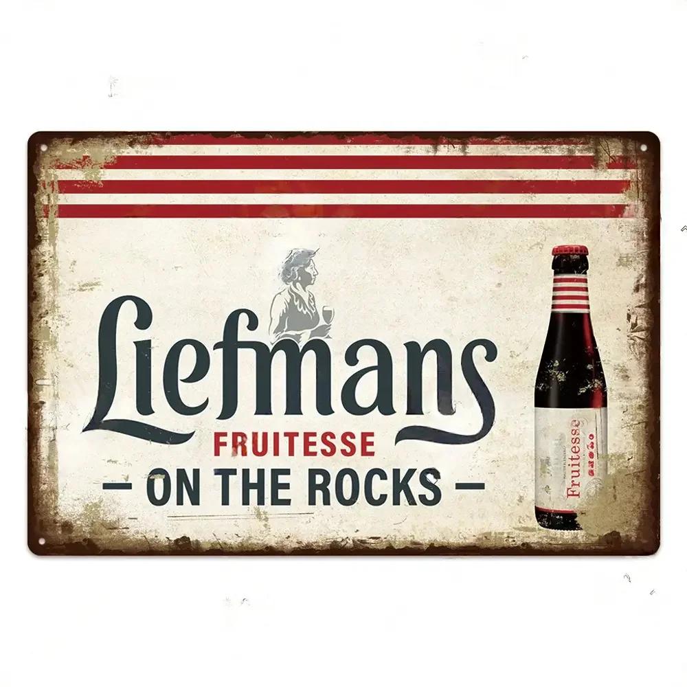 Ретро бельгийский пивной бренд постер винтажный знак металлический знак декоративная табличка для комнаты бар паб человек пещера клуб настенное украшение