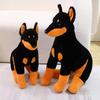 Soft Puppy Dog Doberman Doll Plush Toy Big Dog Doll Boy Soothing Ragdoll Doll