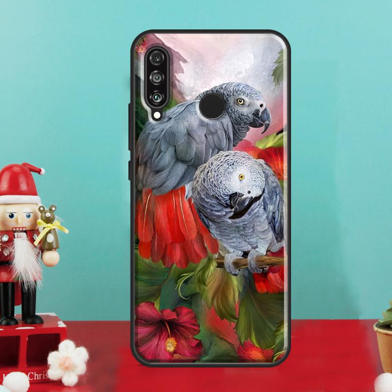 Животные Попугаи Птицы Для Huawei Nova 10 9 SE 12i 12s 11i 8i Y90 Y60 Y70 Y72 Y73 Y61 Y91 P30 P40 Lite P60 Pro Чехол