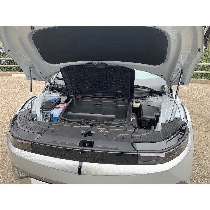 2 шт. Передние амортизаторы капота для Hyundai Ioniq 5 EV SUV 2022 2023 2024-2025 Газовые стойки Подъемная опора Амортизатор Поршневые штоки