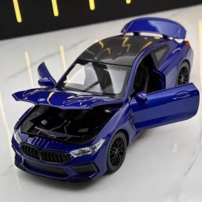 ACB1 1:32 литых модели суперкаров BMW M8 и игрушечные транспортные средства Металлическая модель игрушечного автомобиля Звук и свет Коллекция Детская игрушка H23