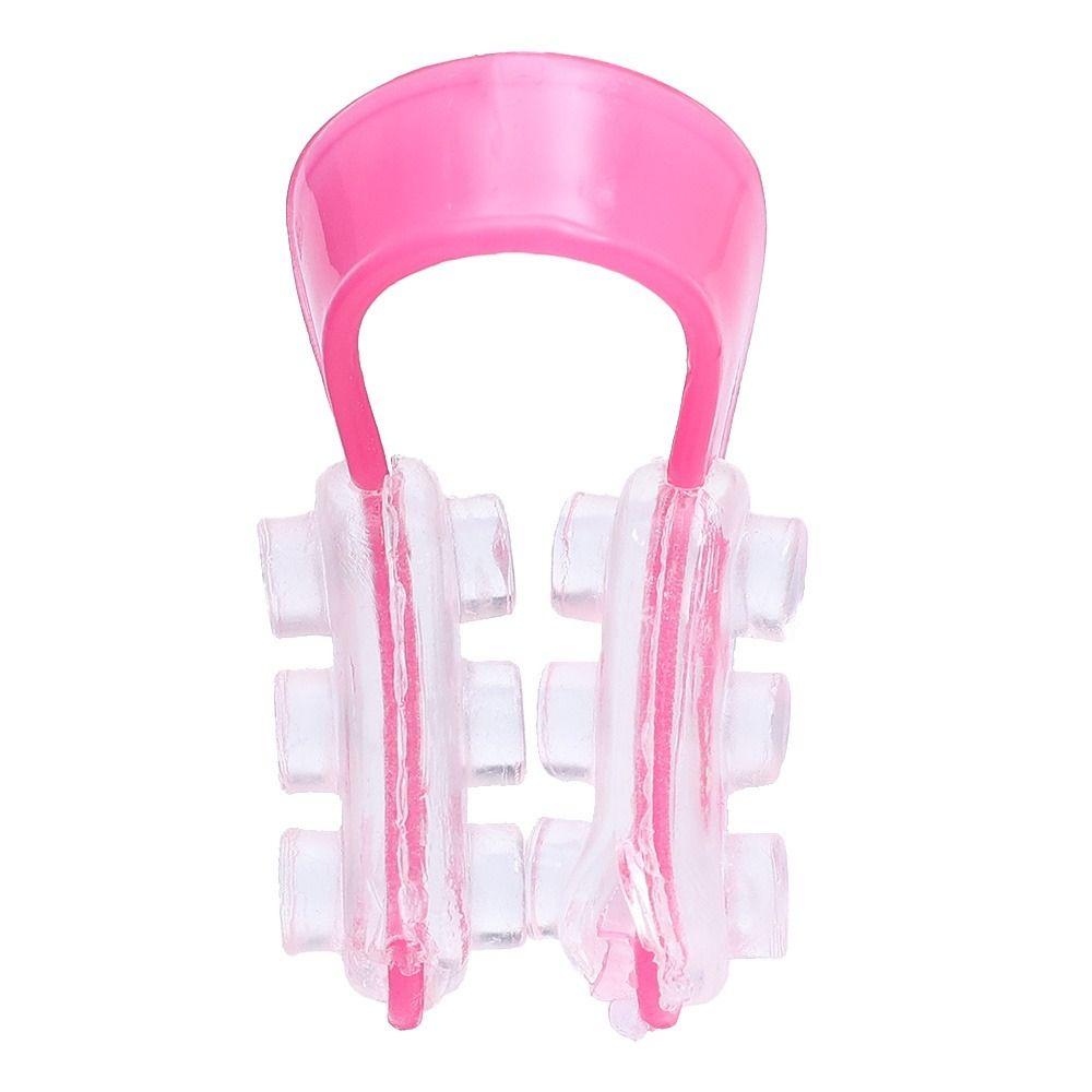 New Plastic Nose Clip Pink U Type Nose Bridge Clips Beauty Nose Correction Device