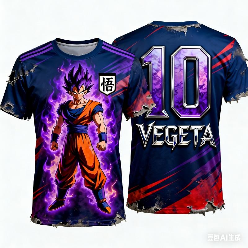 2026 Летняя Ретро Футболка Dragon Ball для Фитнеса Мужская Оверсайз 3D Печать Короткий Рукав Семейная Унисекс Детская Спортивная Футболка