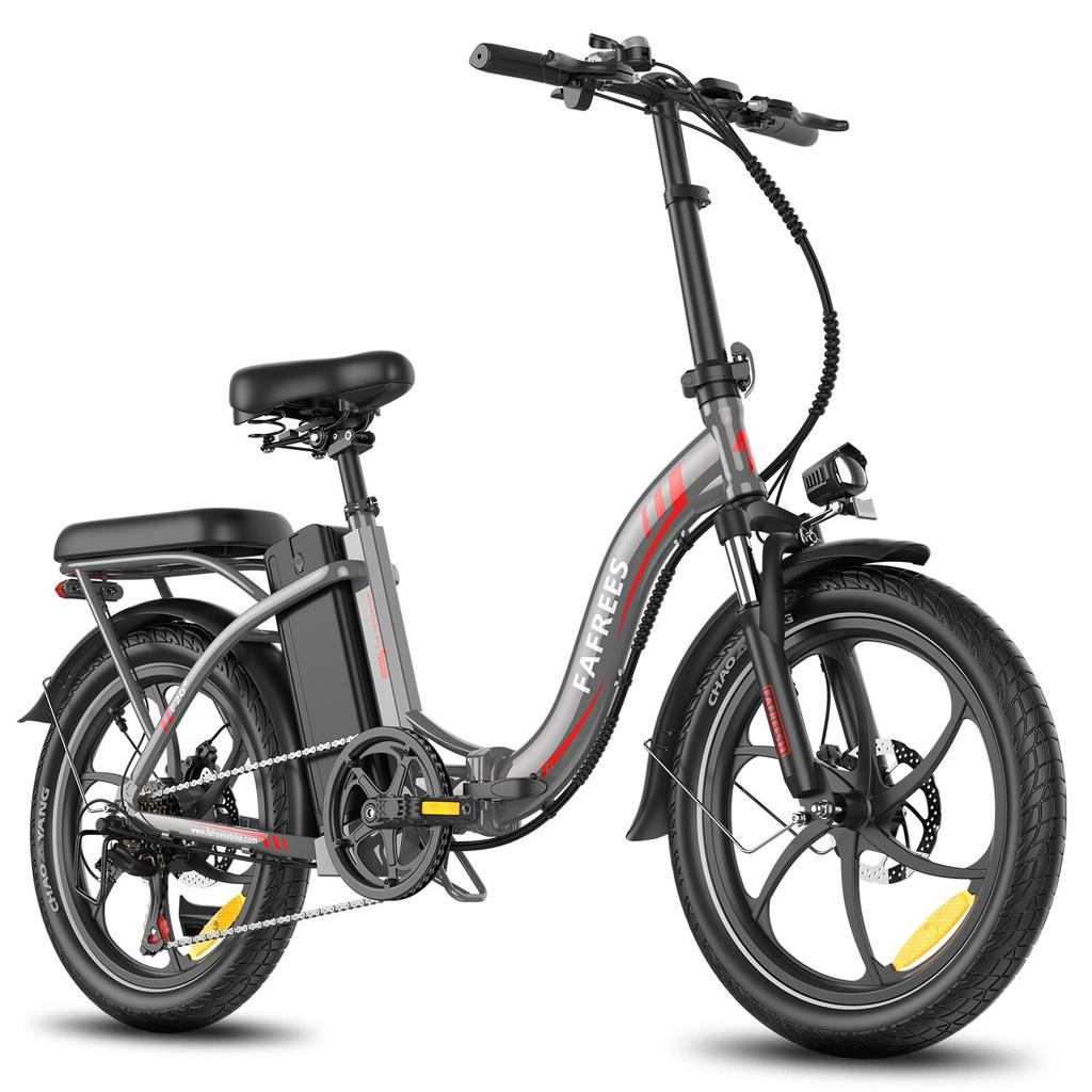 Fafrees F20+ Folding Electric Bike, 250W Motor, 36V 20Ah Battery, 20*3.0 Inch Tires