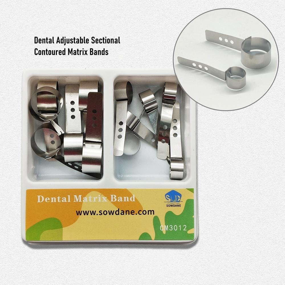 1 упаковка Стоматологические регулируемые матричные ленты Стоматологические полоски Пришеечные матрицы Секционные контурные матрицы Материал матрицы