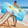 Oggy 2D Flat Print Beach Towel, Large Soft Quick Dry Towel for Beach Camping Swimming.NSTJ0928127