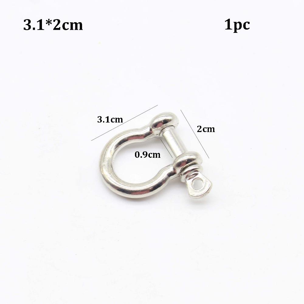 Multistyles Rope Paracord Buckle Survival Bracelets O-Shaped Shackle Outdoor Accessories