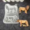 Полезная антипригарная форма для украшения торта, 3 вида стилей, форма для печенья со слоном, львом и жирафом, форма для торта, шоколадная форма