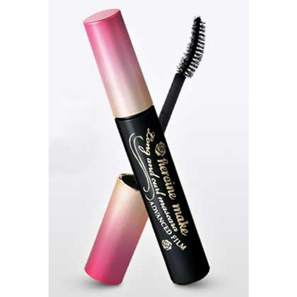 Kiss Me Тушь для ресниц Heroine Make Long & Curl Advanced Film 6 г, 01 Deep Black, 1 шт.