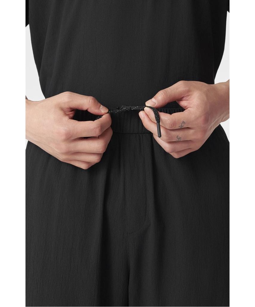 Koolongseupocheu Мужские брюки со складками до щиколотки (Настройка) Tlpnm26611Blk